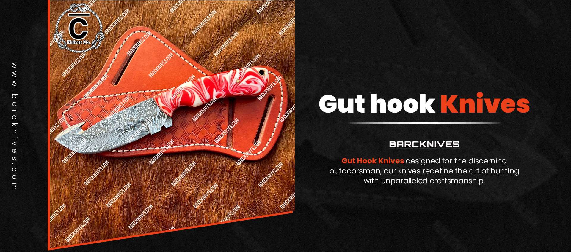 Gut hook knives