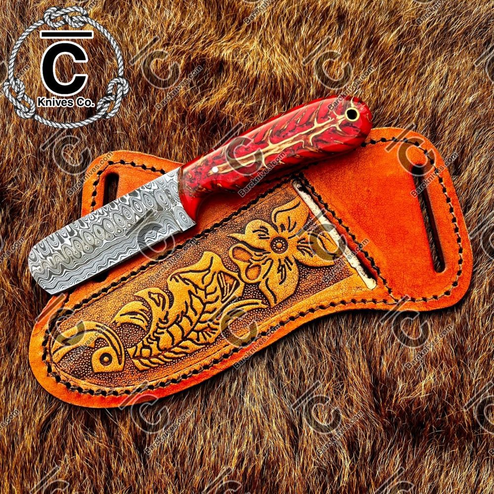Handmade cowboy cutter knife