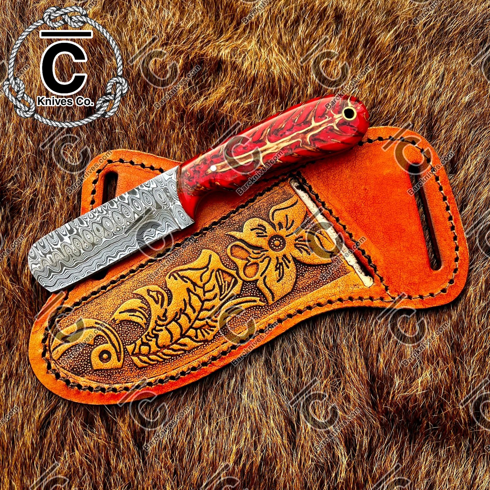 Handmade cowboy cutter knife