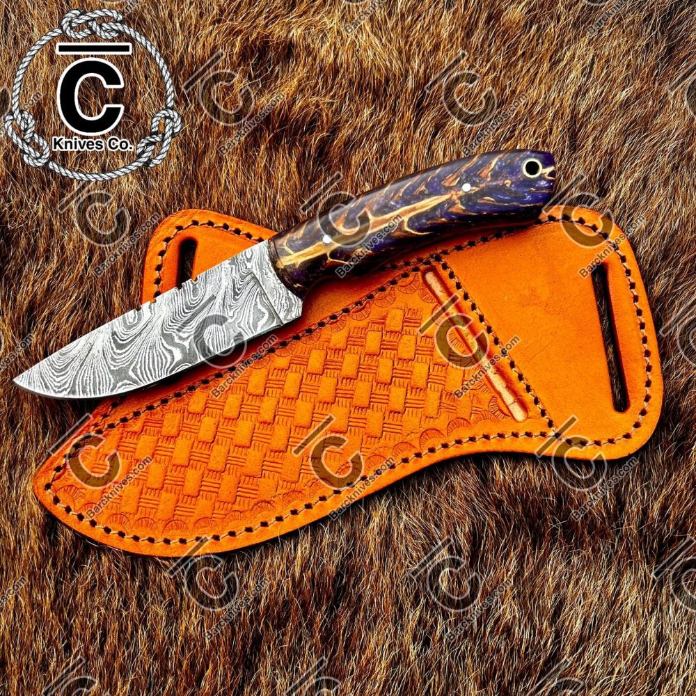 Handmade cowboy skinner knife