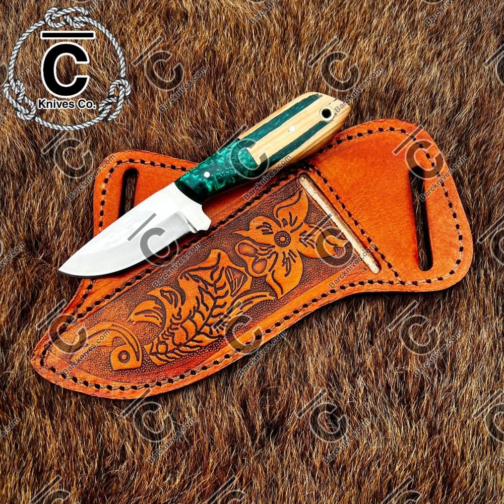 Handmade cowboy skinner knife
