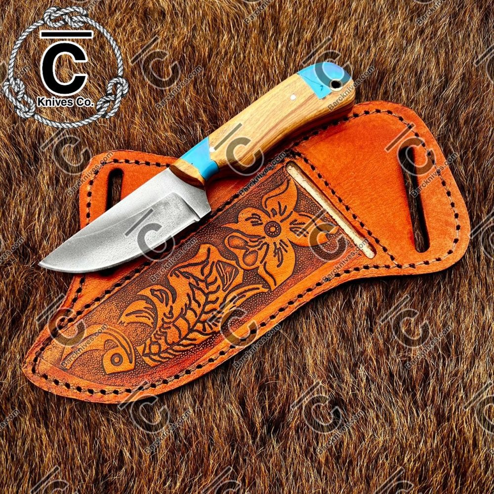 Handmade cowboy skinner knife