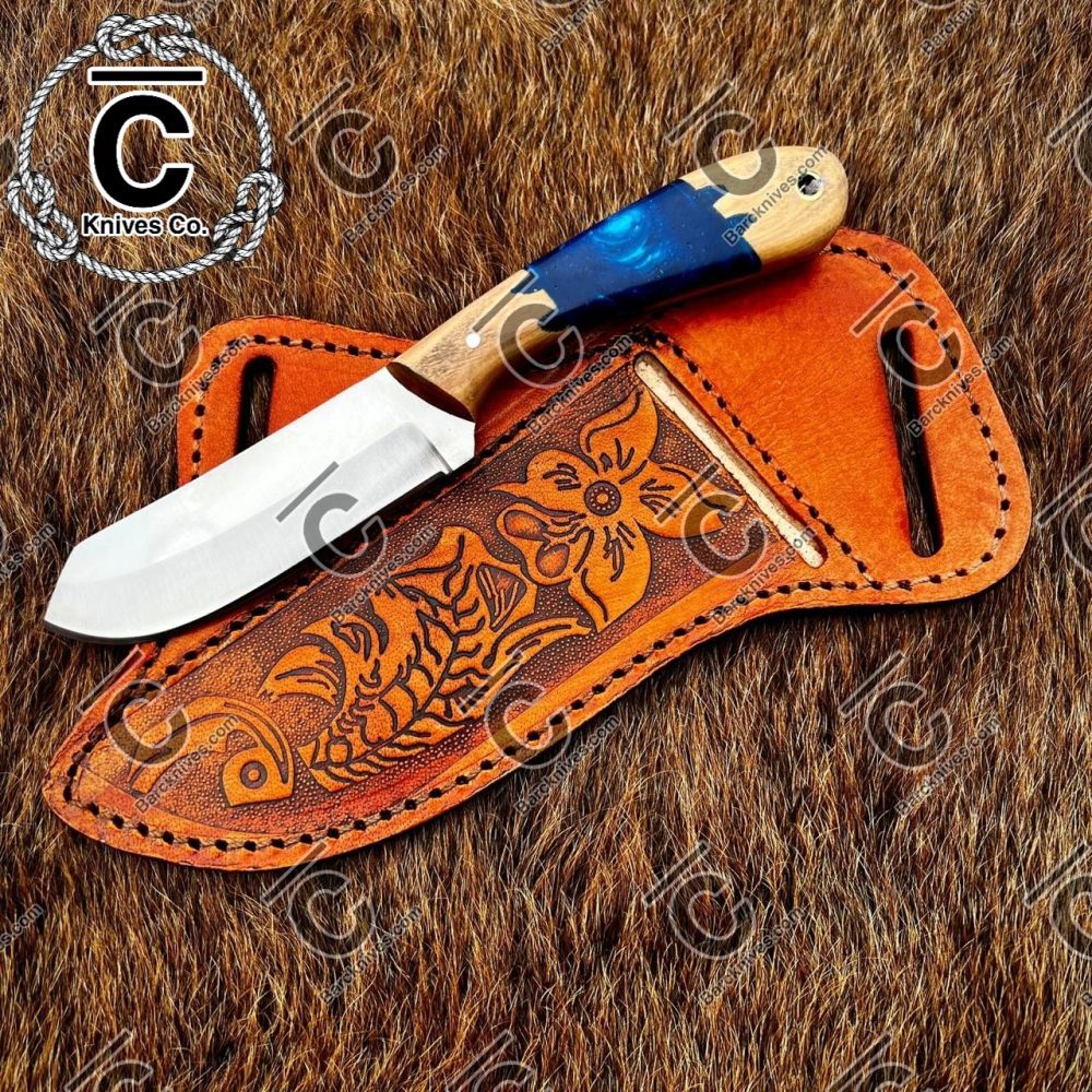 Handmade cowboy skinner knife
