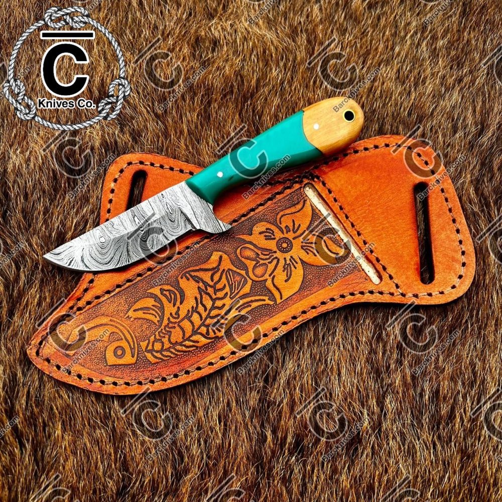 Handmade cowboy skinner knife
