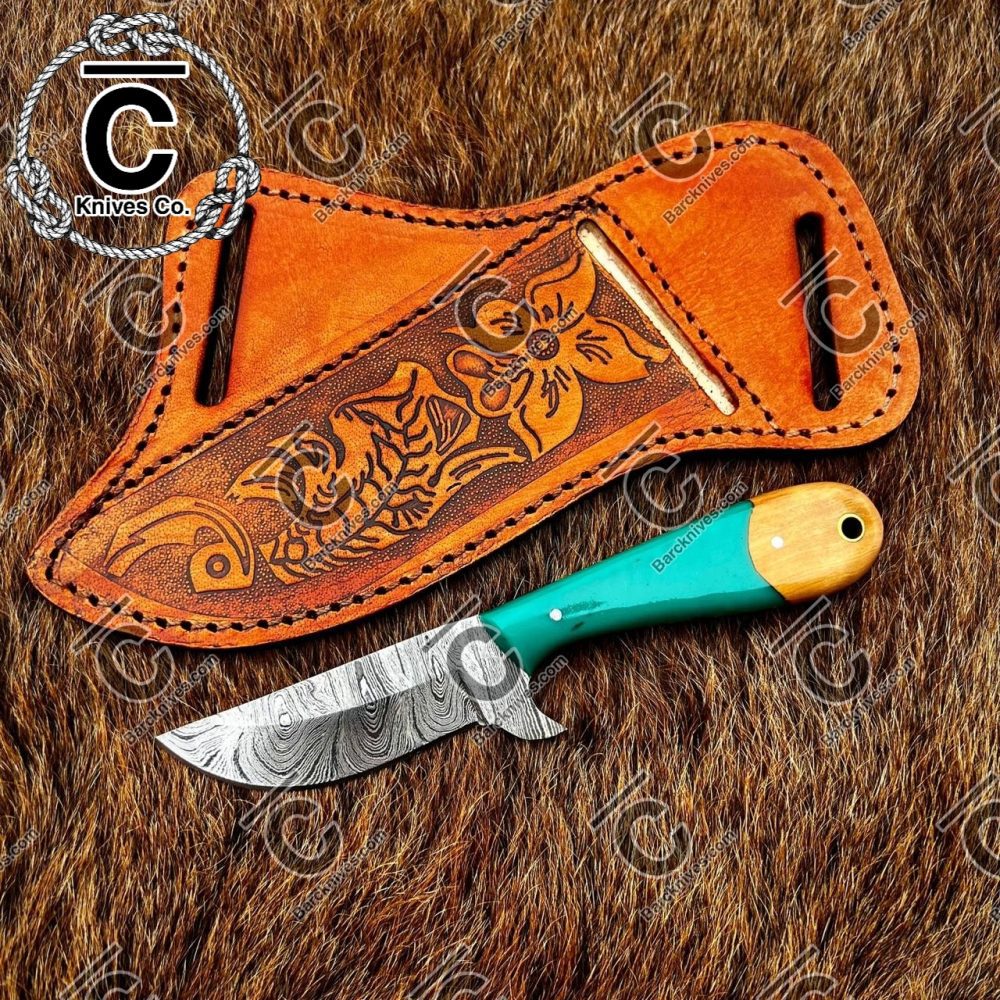 Handmade cowboy skinner knife