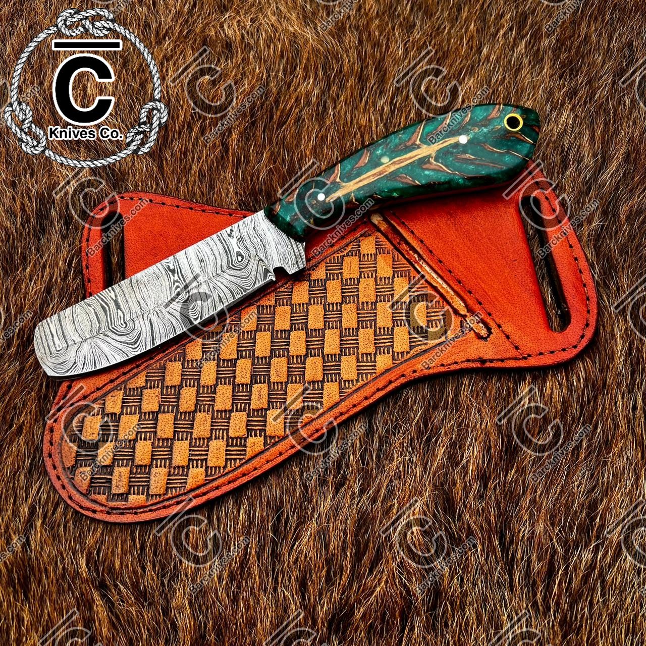 Handmade cowboy cutter knife