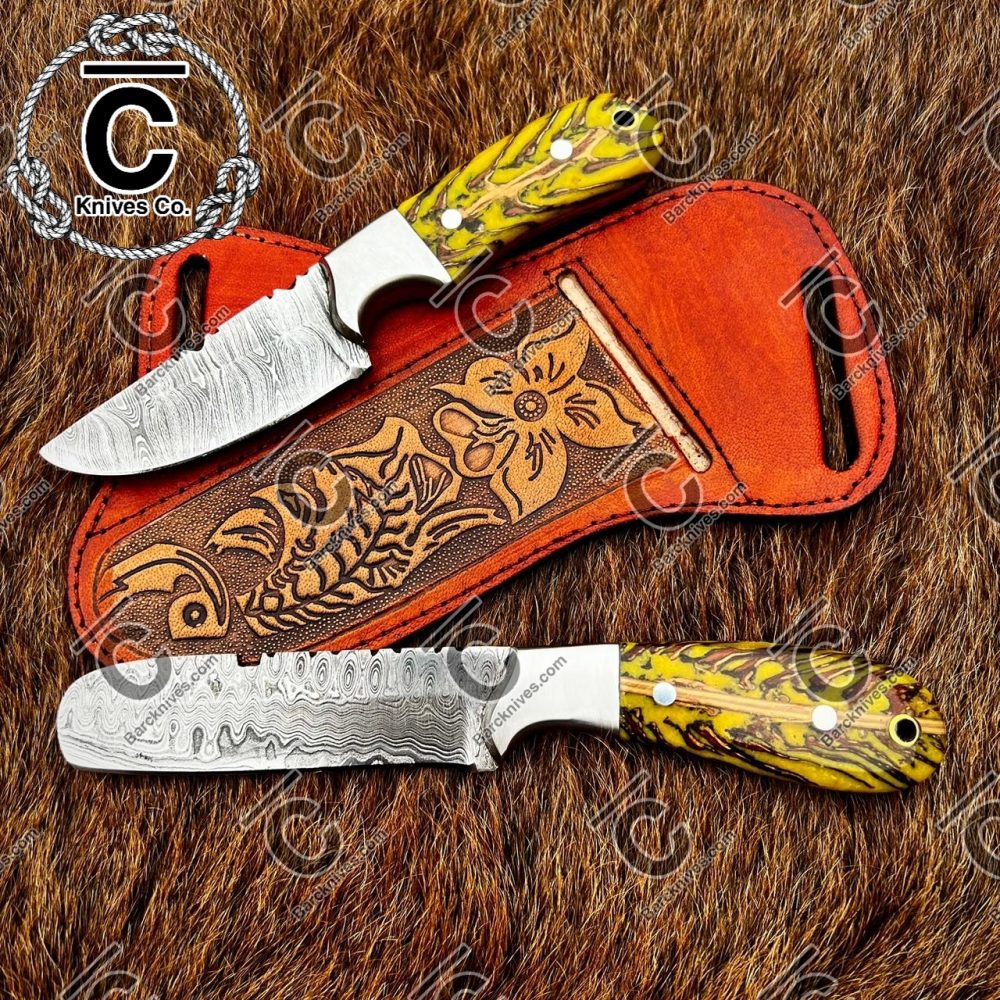 Handmade cowboy knives set
