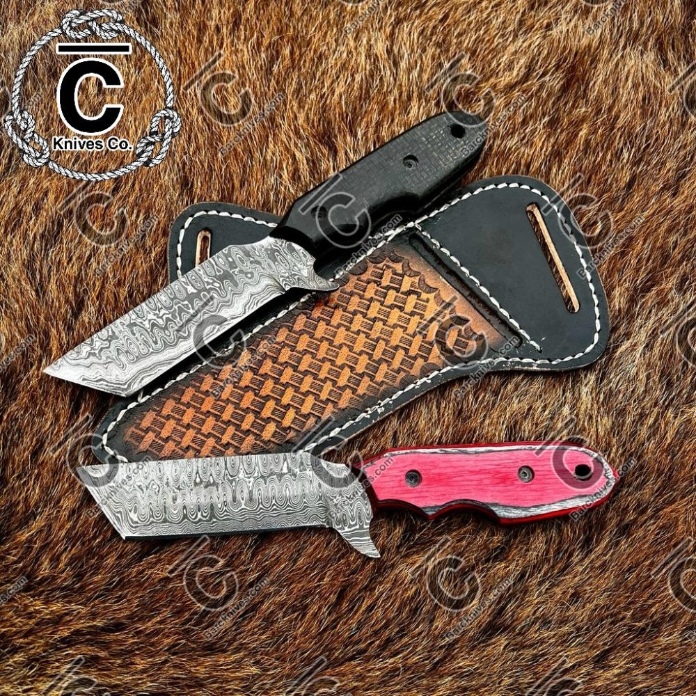 Handmade tanto blade knives set