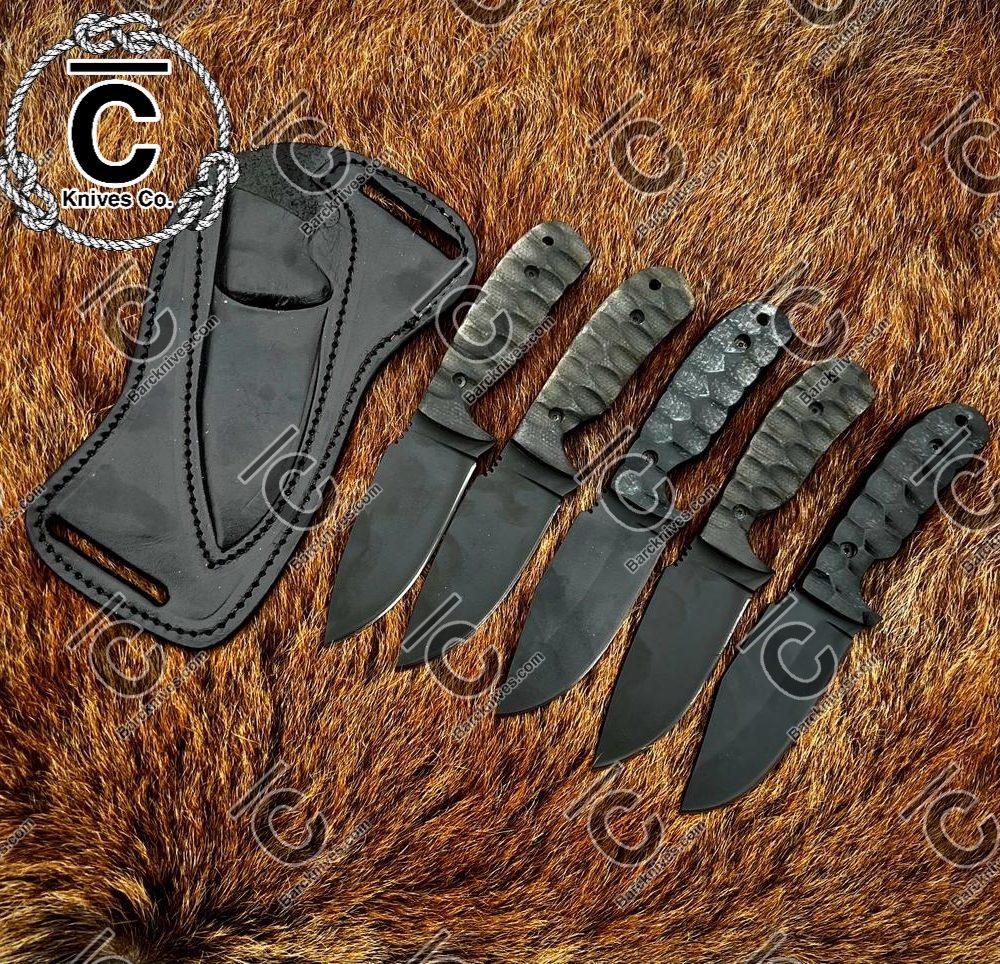 5 BLACK KNIVES SET BIG SALE!