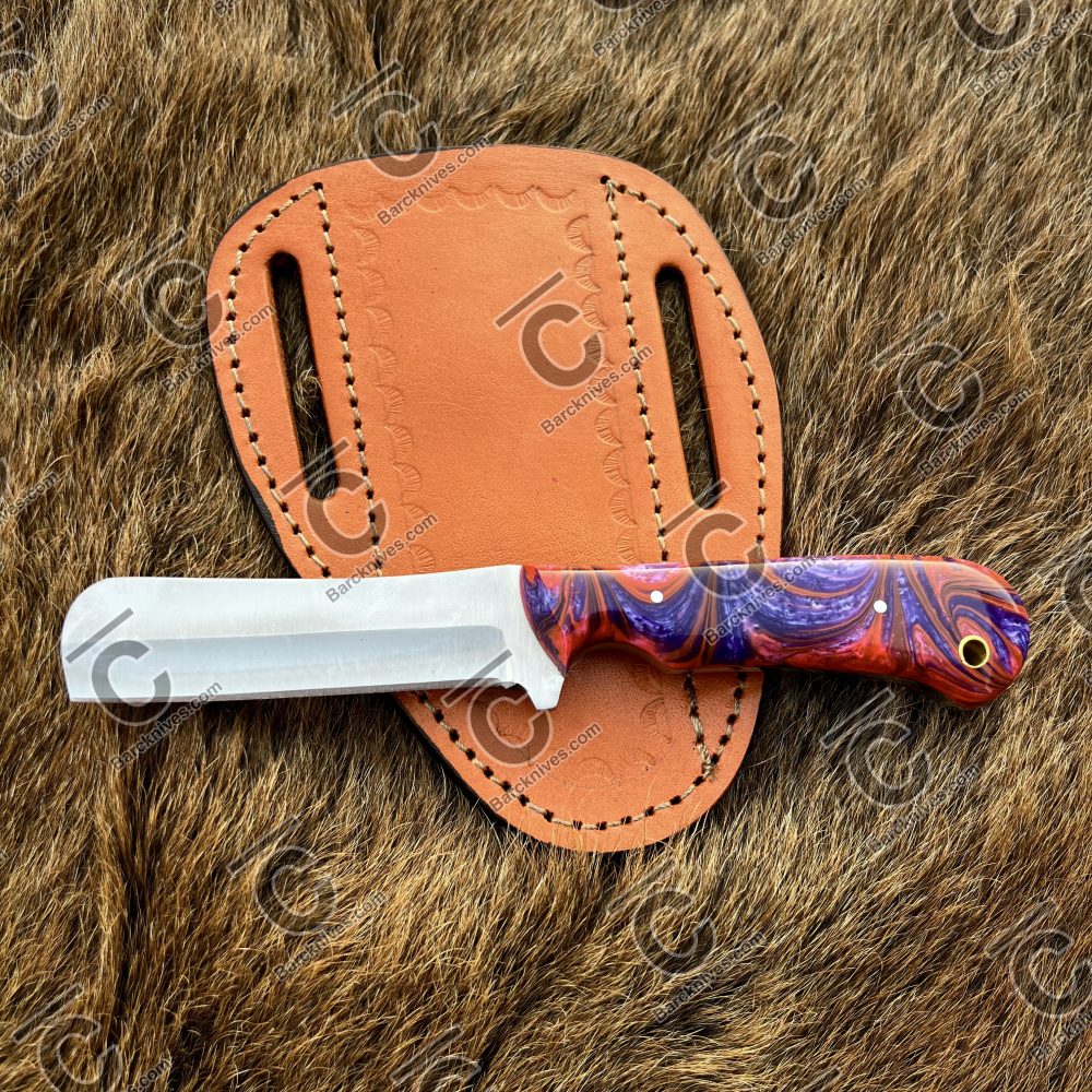 Bull Cutter Knife with Belt Sheath