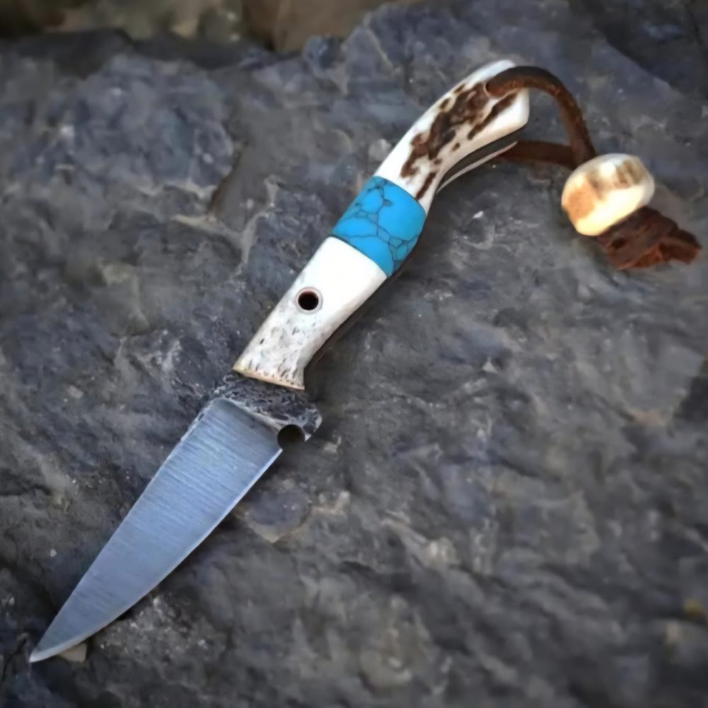 1095 steel cowboy knife