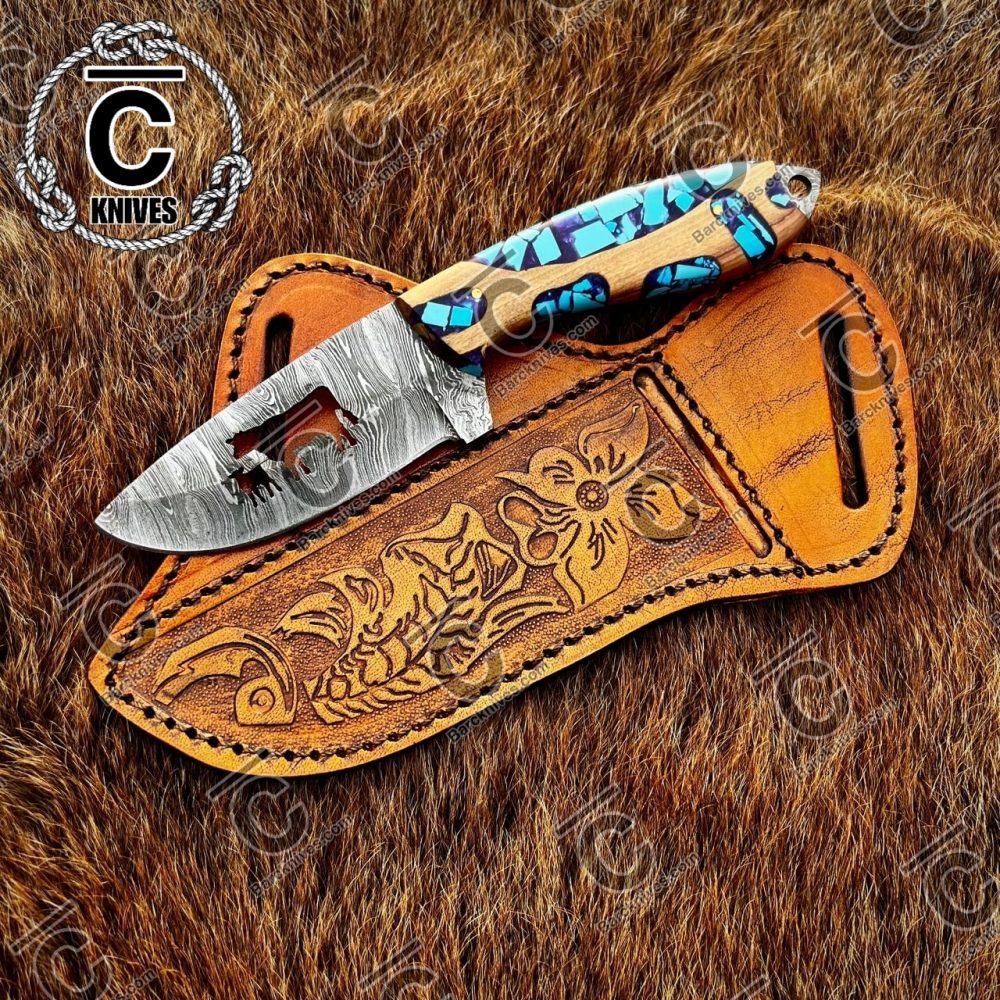 Cattle Cutout Cowboy Knife
